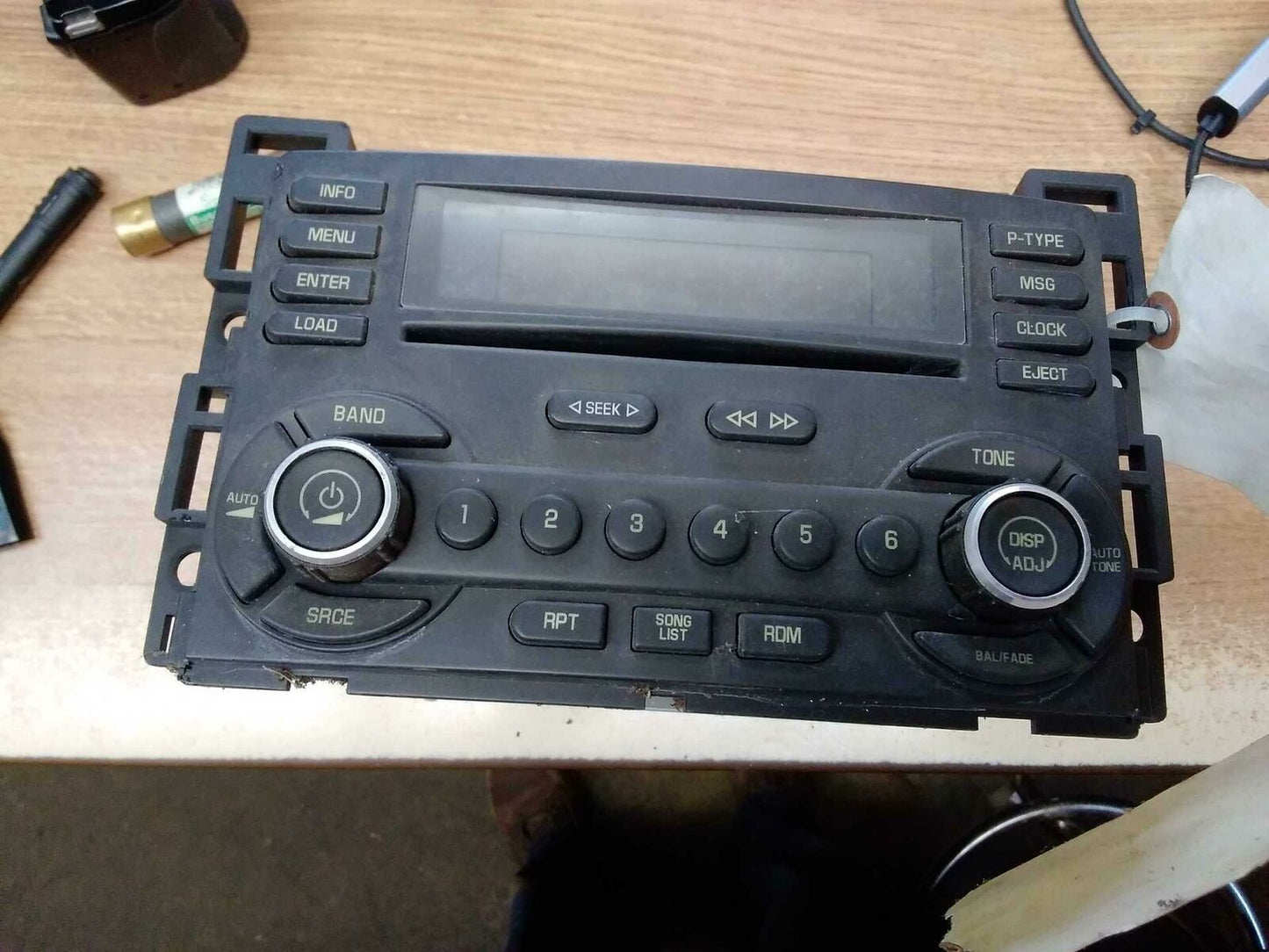 Audio & Visual Equip.(radio) PONTIAC G6 06