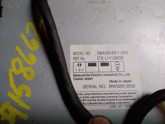 Audio & Visual Equip.(radio) HONDA ACCORD 03 04 05 06 07